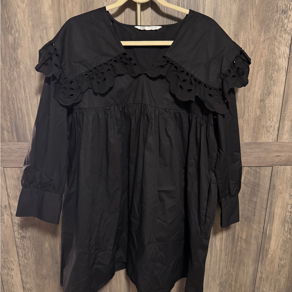Zara Elegant Black Dress